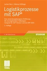 Book cover of Logistikprozesse mit SAP (2nd ed.) by Jochen Benz