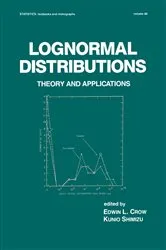 Book cover of Lognormal Distributions by Crow