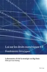 Book cover of Loi sur les droits numériques 1.0 by Yuming Lian