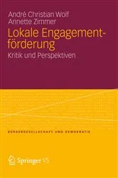 Book cover of Lokale Engagementförderung by André Christian Wolf