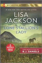 Book cover of Lone Stallion's Lady by Lisa Jackson