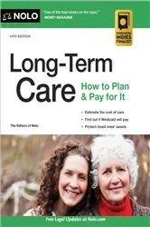 Book cover of Long-Term Care (14th ed.) by The Editors of Nolo