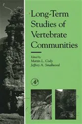 Book cover of Long-Term Studies of Vertebrate Communities by Unknown