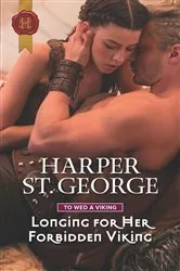 Book cover of Longing for Her Forbidden Viking by Harper St. George