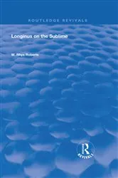 Book cover of Longinus on the Sublime by W. Rhys Roberts