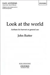 Book cover of Look at the world by John Rutter