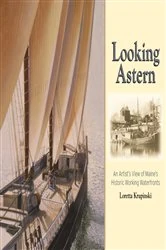 Book cover of Looking Astern by Loretta Krupinski