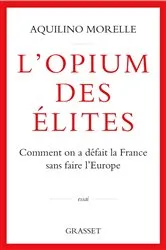 Book cover of L'opium des élites by Aquilino Morelle