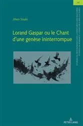 Book cover of Lorand Gaspar ou le Chant d´une genèse ininterrompue by Ulrich Winter