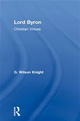 Book cover of Lord Byron - Wilson Knight V1 by Unknown