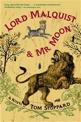 Book cover of Lord Malquist and Mr. Moon by Tom Stoppard