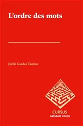 Book cover of L'ordre des mots by Joëlle Gardes Tamine