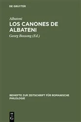 Book cover of Los canones de Albateni by Unknown
