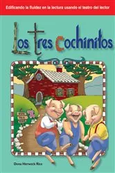 Book cover of Los tres cochinitos by Dona Herweck Rice