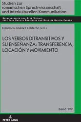 Book cover of Los verbos ditransitivos y su enseñanza: transferencia, locación y movimiento by Unknown