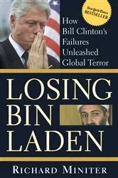 Book cover of Losing Bin Laden by Richard Miniter