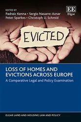Book cover of Loss of Homes and Evictions across Europe by Padraic Kenna