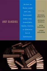 Book cover of Lost Classics by Michael Ondaatje