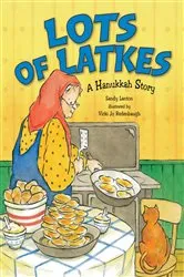 Book cover of Lots of Latkes by Sandy Lanton