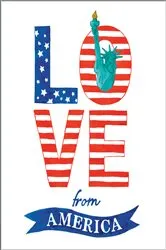 Book cover of Love from America by Sarah Jospitre
