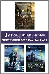 Book cover of Love Inspired Suspense September 2024 - Box Set 2 of 2 by Dana Mentink