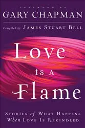 Book cover of Love Is A Flame by James Stuart Bell