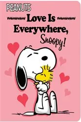 Book cover of Love Is Everywhere, Snoopy! by Charles  M. Schulz