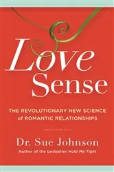Book cover of Love Sense by Dr. Sue Johnson
