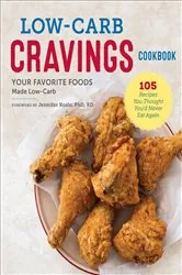 Book cover of Low-Carb Cravings Cookbook by Jennifer Koslo