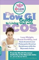 Book cover of Low GI Guide to Living Well with PCOS by Jennie Brand-Miller