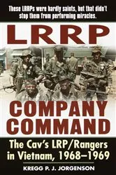 Book cover of LRRP Company Command by Kregg P. Jorgenson