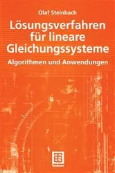Book cover of Lösungsverfahren für lineare Gleichungssysteme by Unknown