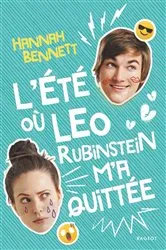 Book cover of L'été où Leo Rubinstein m'a quittée by Hannah Bennett