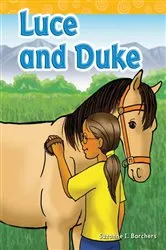 Book cover of Luce and Duke by Suzanne Barchers