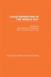 Book cover of Lucid Exposition of the Middle Way by Mervyn Sprung