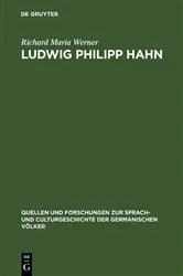Book cover of Ludwig Philipp Hahn by Richard Maria Werner