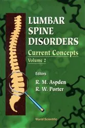 Book cover of Lumbar Spine Disorders: Current Concepts, Vol 2 by Richard M Aspden
