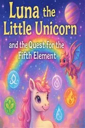 Book cover of Luna the Little Unicorn and the Quest for the Fifth Element by Nicholas Terpstra