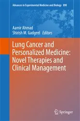 Book cover of Lung Cancer and Personalized Medicine: Novel Therapies and Clinical Management by Aamir Ahmad