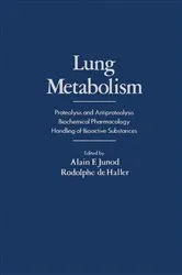Book cover of Lung Metabolism by Alain Junod
