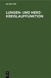 Book cover of Lungen- und Herz-Kreislauffunktion (2nd ed.) by Unknown