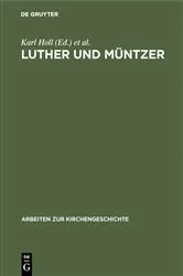 Book cover of Luther und Müntzer (2nd ed.) by Unknown