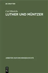 Book cover of Luther und Müntzer by Carl Hinrichs