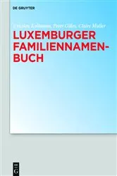 Book cover of Luxemburger Familiennamenbuch by Cristian Kollmann
