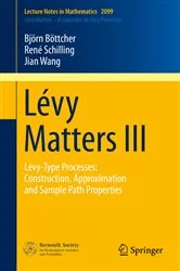 Book cover of Lévy Matters III by Björn Böttcher