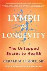 Book cover of Lymph & Longevity by Gerald Lemole