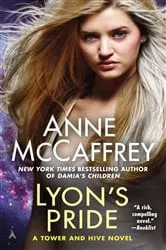 Book cover of Lyon's Pride by Anne McCaffrey