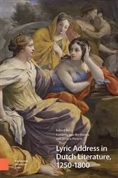Book cover of Lyric Address in Dutch Literature, 1250-1800 by Cornelis van der Haven