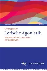 Book cover of Lyrische Agonistik by Christoph Cox
