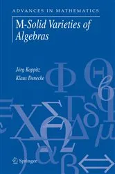 Book cover of M-Solid Varieties of Algebras by Unknown